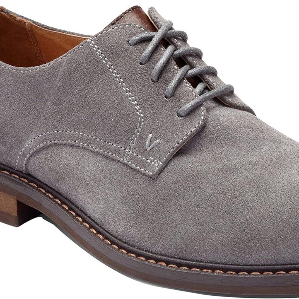 Vionic Graham oxford Suede Grey Men's shoes Size 11.5
